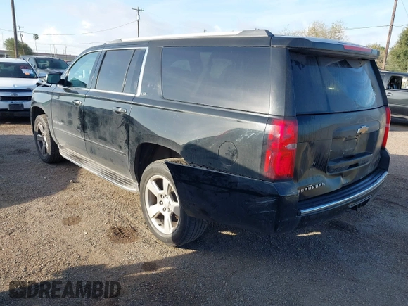2016 Chevrolet Suburban LTZ with VIN 1GNSCJKC9GR212874, listed as a IAAI auction lot 41125926 with 82,714 mi miles and . Bid and sale history available at DreamBid. Image 3.