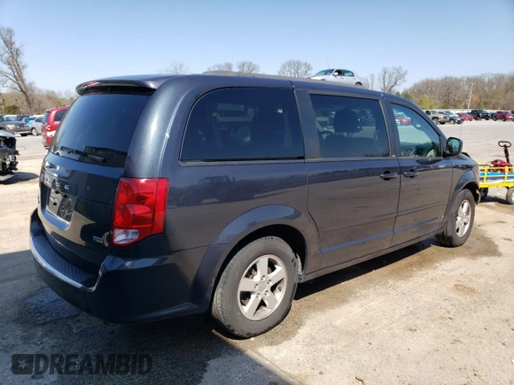 2013 Dodge Grand Caravan SXT with VIN 2C4RDGCG6DR611272, listed as a Copart auction lot 43072485 with 163,243 mi miles and Non Repairable. Bid and sale history available at DreamBid. Image 3.