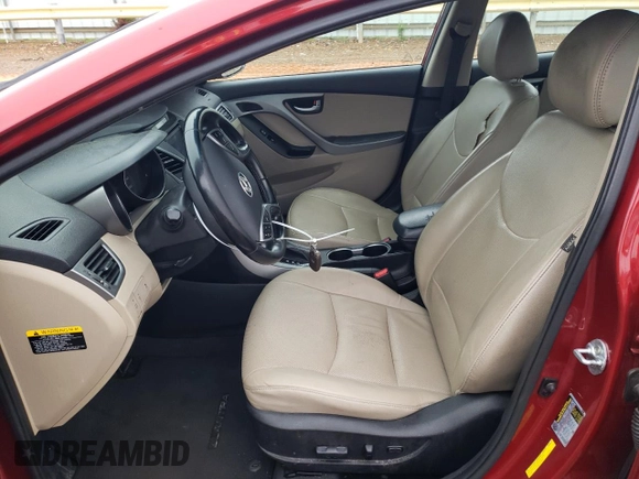 2016 Hyundai Elantra SE with VIN 5NPDH4AE9GH655458, listed as a Copart auction lot 57867065 with 105,358 mi miles and Salvage title. Bid and sale history available at DreamBid. Image 7.