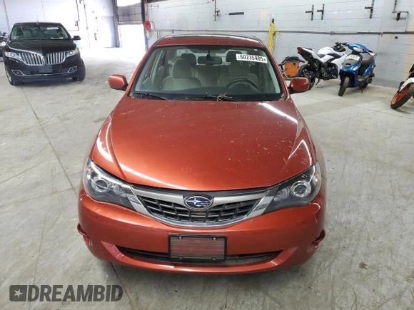 2009 Subaru Impreza i z VIN JF1GE60649H508452, wystawiony jako Copart lot #60235485 z przebiegiem 31 970 mil mil oraz Czysty tytuł • Clean title. Historia ofert i sprzedaży dostępna na DreamBid. Obrazek 5.