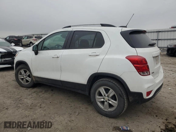 2022 Chevrolet Trax LT with VIN KL7CJLSM6NB509112, listed as a Copart auction lot 43386365 with 82,817 mi miles and Clean Title. Bid and sale history available at carsss.com. Image 2.