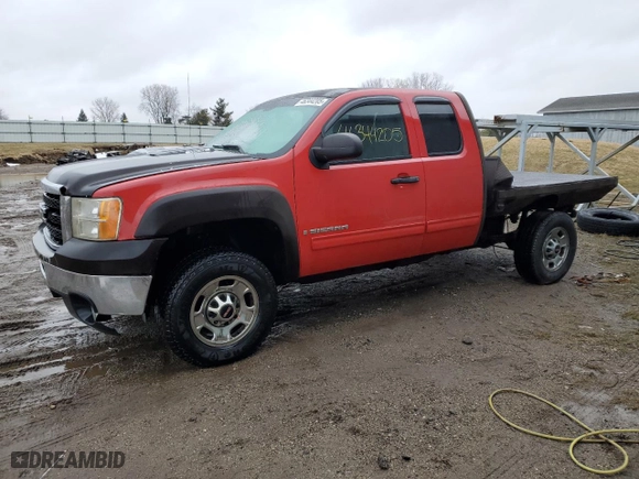 2011 GMC Sierra 2500HD Work Truck with VIN 1GT22ZCG8BZ232120, listed as a Copart auction lot 46344205 with NaN miles and Clean Title. Bid and sale history available at carsss.com. Image 1.