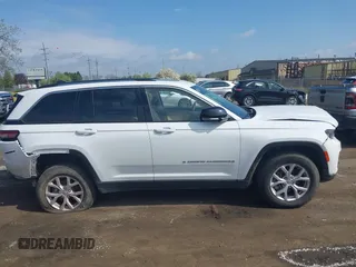 2022 Jeep Grand Cherokee Limited with VIN 1C4RJHBG0N8521421, listed as a IAAI auction lot 42177684 with 46,058 mi miles and . Bid and sale history available at DreamBid. Image 13.