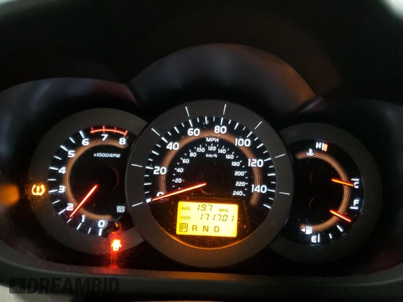 2009 Toyota RAV4 with VIN JTMBK33V195075432, listed as a Copart auction lot 47471745 with 171,701 mi miles and Salvage Title. Bid and sale history available at carsss.com. Image 9.