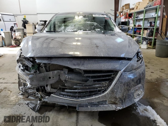 2015 Mazda 3 S Grand Touring with VIN JM1BM1W32F1242067, listed as a Copart auction lot 45106154 with 147,435 mi miles and Salvage Title. Bid and sale history available at DreamBid. Image 5.