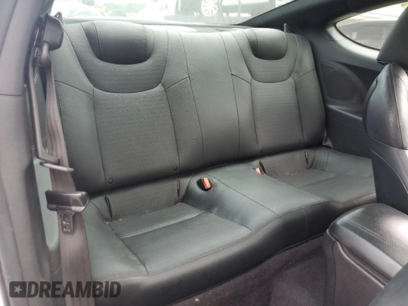 2015 Hyundai Genesis Coupe 3.8L Base with VIN KMHHU6KJ8FU126376, listed as a Copart auction lot 57450895 with 67,739 mi miles and Salvage title. Bid and sale history available at DreamBid. Image 10.