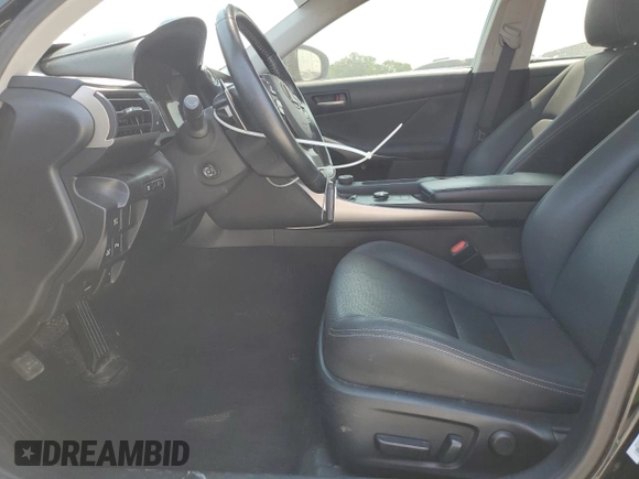 2019 Lexus IS 300 with VIN JTHBA1D2XK5089832, listed as a Copart auction lot 59047405 with 5,533 mi miles and Salvage title. Bid and sale history available at DreamBid. Image 7.