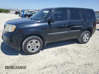 2012 Honda Pilot LX with VIN 5FNYF4H26CB065892, listed as a Copart auction lot 61004225 with 158,789 mi miles and Salvage title. Bid and sale history available at DreamBid. Image 1.