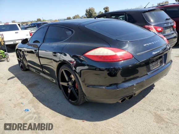 2010 Porsche Panamera S with VIN WP0AB2A78AL064146, listed as a Copart auction lot 52550264 with 120,199 mi miles and Salvage title. Bid and sale history available at DreamBid. Image 2.