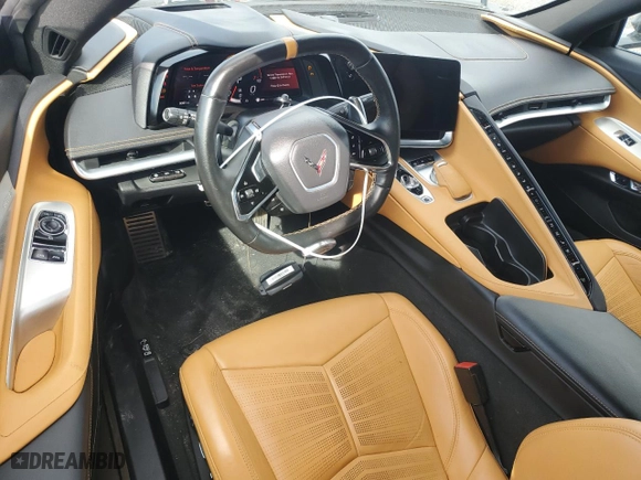 2021 Chevrolet Corvette 2LT with VIN 1G1YB2D40M5110151, listed as a Copart auction lot 50447265 with NaN miles and Salvage Title. Bid and sale history available at carsss.com. Image 8.