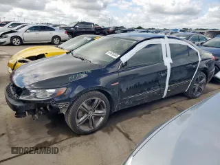 2014 Volkswagen CC Sport with VIN WVWBN7AN7EE505492, listed as a Copart auction lot 61676345 with 188,434 mi miles and Salvage title. Bid and sale history available at DreamBid. Image 1.