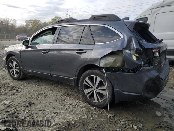 2018 Subaru Outback Limited with VIN 4S4BSANC5J3307008, listed as a Copart auction lot 51962775 with 78,652 mi miles and Salvage Title. Bid and sale history available at DreamBid. Image 2.