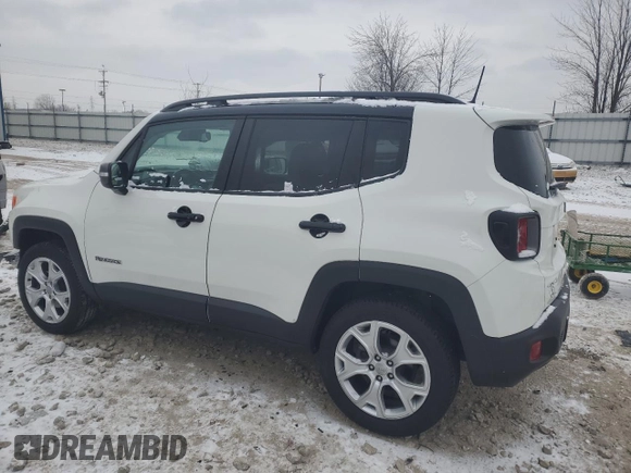 2020 Jeep Renegade Limited with VIN ZACNJBD1XLPL18706, listed as a Copart auction lot 88107385 with 64,236 mi miles and Non repairable. Bid and sale history available at DreamBid. Image 2.