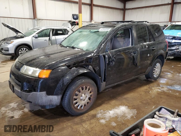 2004 Saturn VUE z VIN 5GZCZ33DX4S876277, wystawiony jako Copart lot #43940095 z przebiegiem Nie podano mil oraz Szkoda całkowita • Salvage title. Historia ofert i sprzedaży dostępna na DreamBid. Obrazek 1.