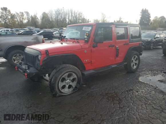 2018 Jeep Wrangler JK Unlimited Sahara with VIN 1C4HJWEG2JL923346, listed as a Copart auction lot 79563654 with 88,432 mi miles and Salvage Title. Bid and sale history available at carsss.com. Image 1.