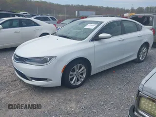 2016 Chrysler 200 Limited with VIN 1C3CCCAB3GN106062, listed as a IAAI auction lot 41900923 with 171,914 mi miles. Bid and sale history available at carsss.com. Image 2.