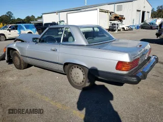 1989 Mercedes-Benz 560 560SL with VIN WDBBA48D5KA101275, listed as a Copart auction lot 81717264 with 169,645 mi miles and Salvage Title. Bid and sale history available at carsss.com. Image 2.
