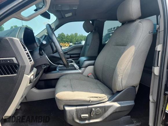 2017 Ford F-150 XL with VIN 1FTEX1EP8HFA43975, listed as a Copart auction lot 58847945 with 136,569 mi miles and Salvage title. Bid and sale history available at DreamBid. Image 7.