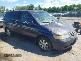 2004 Honda Odyssey EX-L with VIN 5FNRL18094B013233, listed as a IAAI auction lot 42788866 with 270,444 mi miles and . Bid and sale history available at DreamBid. Image 1.