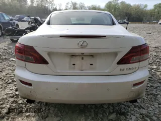 2013 Lexus IS 250 C with VIN JTHFF2C24D2528196, listed as a Copart auction lot 53951695 with Not provided miles and Salvage title. Bid and sale history available at DreamBid. Image 6.