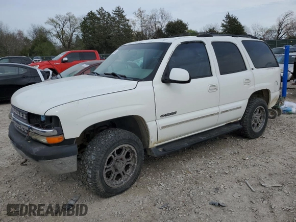 2001 Chevrolet Tahoe LS with VIN 1GNEK13T81J263934, listed as a Copart auction lot 51308885 with 0 mi miles and Salvage Title. Bid and sale history available at carsss.com. Image 1.