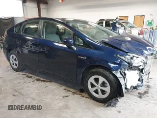 2012 Toyota Prius One with VIN JTDKN3DU1C1544126, listed as a IAAI auction lot 41896219 with 75,859 mi miles. Bid and sale history available at carsss.com. Image 1.