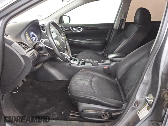 2017 Nissan Sentra SV with VIN 3N1AB7AP2HY395628, listed as a Copart auction lot 47554905 with 160,269 mi miles and Clean Title. Bid and sale history available at carsss.com. Image 7.