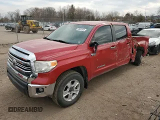 2016 Toyota Tundra SR5 z VIN 5TFDW5F19GX571310, wystawiony jako Copart lot #50031605 z przebiegiem 168 246 mil mil oraz Czysty tytuł • Clean title. Historia ofert i sprzedaży dostępna na DreamBid. Obrazek 1.