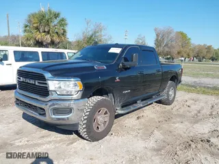 2020 Ram 2500 Big Horn with VIN 3C6UR5DL3LG159756, listed as a IAAI auction lot 41672866 with 89,417 mi miles. Bid and sale history available at carsss.com. Image 2.