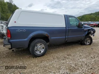 2006 Ford Super Duty F-250 XL with VIN 1FTNF21506EB60448, listed as a Copart auction lot 72930674 with 154,008 mi miles and Salvage Title. Bid and sale history available at carsss.com. Image 3.