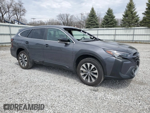 2025 Subaru Outback Limited z VIN 4S4BTANC1S3147207, wystawiony jako Copart lot #53523445 z przebiegiem 6 652 mil mil oraz Szkoda całkowita • Salvage title. Historia ofert i sprzedaży dostępna na DreamBid. Obrazek 4.
