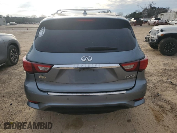 2018 Infiniti QX60 with VIN 5N1DL0MN5JC501069, listed as a Copart auction lot 47536385 with 84,035 mi miles and Salvage Title. Bid and sale history available at DreamBid. Image 6.