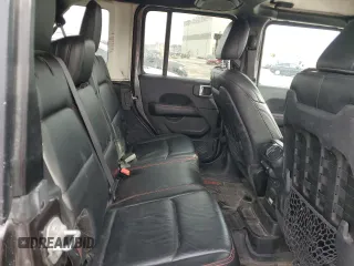 2018 Jeep Wrangler Unlimited Rubicon with VIN 1C4HJXFG7JW167144, listed as a Copart auction lot 48066285 with 132,399 mi miles and Salvage title. Bid and sale history available at DreamBid. Image 11.