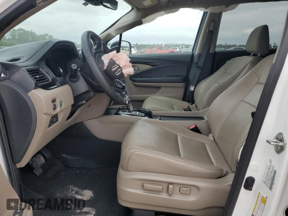 2021 Honda Pilot Touring 8-Passenger with VIN 5FNYF5H90MB001805, listed as a Copart auction lot 79101514 with 41,607 mi miles and Salvage Title. Bid and sale history available at DreamBid. Image 7.