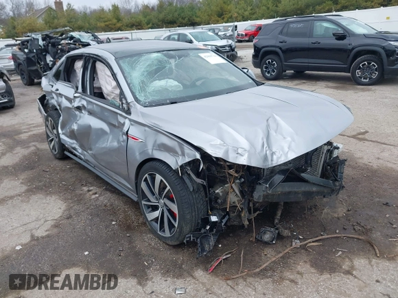 2019 Volkswagen Jetta GLI S with VIN 3VW5T7BU9KM157755, listed as a IAAI auction lot 42000718 with 121,015 mi miles and . Bid and sale history available at DreamBid. Image 6.