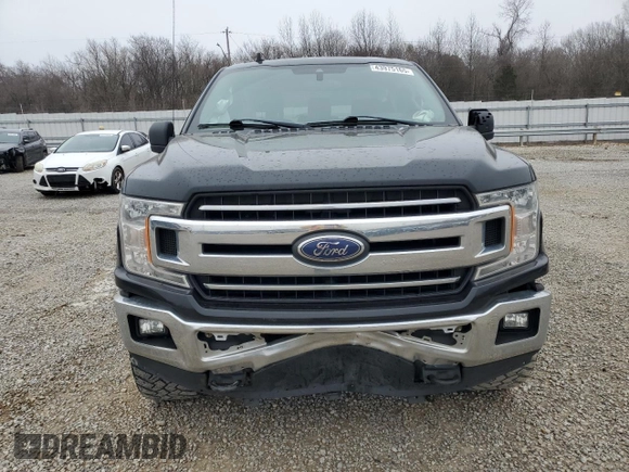 2019 Ford F-150 XL with VIN 1FTEW1E55KFB20343, listed as a Copart auction lot 43975165 with 95,978 mi miles and Salvage Title. Bid and sale history available at carsss.com. Image 5.