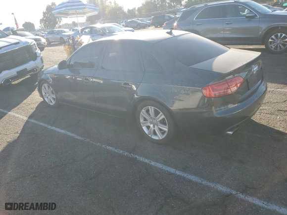 2009 Audi A4 2.0T Prem with VIN WAUJF78K89N057724, listed as a Copart auction lot 79504014 with 155,826 mi miles and Salvage Title. Bid and sale history available at carsss.com. Image 2.