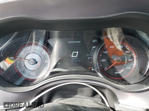 2021 Dodge Charger GT with VIN 2C3CDXHG5MH666630, listed as a Copart auction lot 51008475 with 24,456 mi miles and Salvage Title. Bid and sale history available at DreamBid. Image 9.