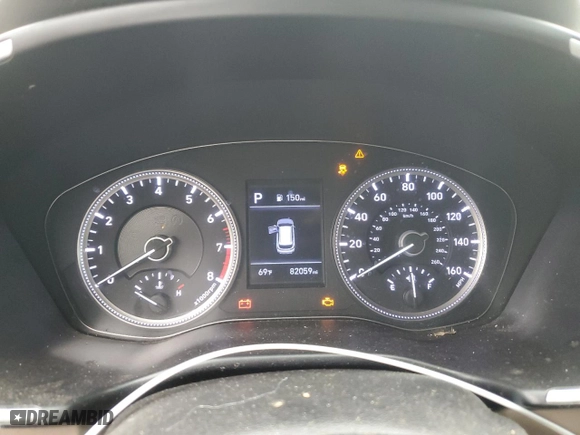 2019 Hyundai Santa Fe SE with VIN 5NMS23AD1KH108054, listed as a Copart auction lot 48512565 with 82,059 mi miles and Salvage Title. Bid and sale history available at carsss.com. Image 9.
