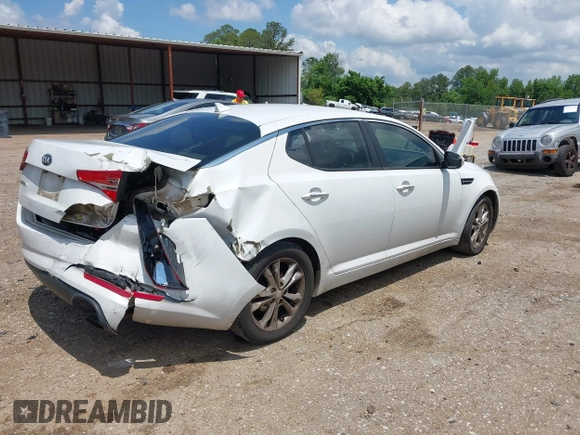 2013 Kia Optima LX z VIN 5XXGM4A79DG170660, wystawiony jako IAAI lot #42216942 z przebiegiem 210 481 mil mil oraz . Historia ofert i sprzedaży dostępna na DreamBid. Obrazek 4.