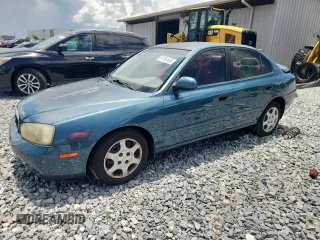 2001 Hyundai Elantra GLS z VIN KMHDN45D61U132398, wystawiony jako Copart lot #61164165 z przebiegiem 162 729 mil mil oraz Szkoda całkowita • Salvage title. Historia ofert i sprzedaży dostępna na DreamBid. Obrazek 1.