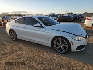 2017 BMW 4 Series 430i with VIN WBA4R7C5XHK895968, listed as a Copart auction lot 44191095 with 77,713 mi miles and Salvage Title. Bid and sale history available at DreamBid. Image 4.