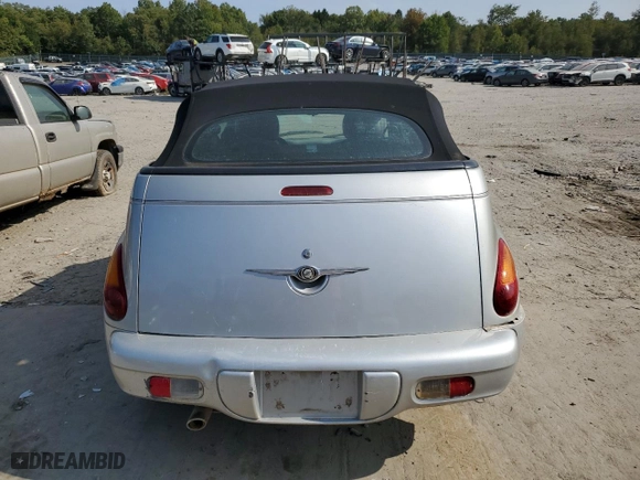 2005 Chrysler PT Cruiser GT with VIN 3C3AY75S35T525617, listed as a Copart auction lot 69179124 with 0 mi miles and Salvage Title. Bid and sale history available at carsss.com. Image 6.