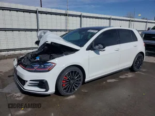 2021 Volkswagen Golf GTI S with VIN 3VW6T7AU1MM010855, listed as a Copart auction lot 48207624 with 15,599 mi miles. Bid and sale history available at carsss.com. Image 1.