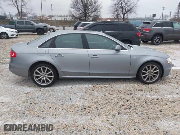 2015 Audi A4 Premium Plus with VIN WAUFFAFL8FN005357, listed as a IAAI auction lot 41231831 with 80,115 mi miles. Bid and sale history available at carsss.com. Image 13.