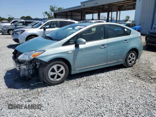 2012 Toyota Prius One with VIN JTDKN3DU2C1608593, listed as a Copart auction lot 52716685 with 167,091 mi miles and Salvage Title. Bid and sale history available at carsss.com. Image 1.