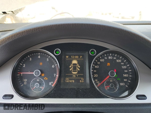 2010 Volkswagen CC Sport with VIN WVWML7AN0AE517475, listed as a Copart auction lot 67077014 with 147,478 mi miles and Salvage Title. Bid and sale history available at carsss.com. Image 9.