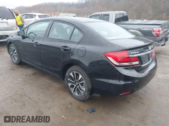 2013 Honda Civic EX with VIN 19XFB2F86DE236811, listed as a IAAI auction lot 41812372 with 171,271 mi miles and . Bid and sale history available at DreamBid. Image 3.