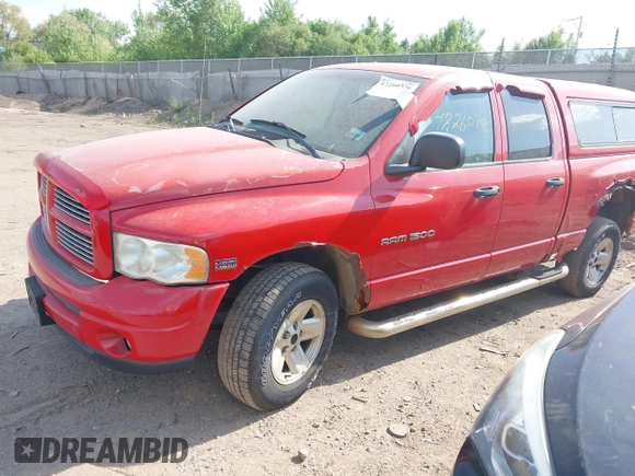 2003 Dodge 1500 ST with VIN 1D7HU18D43S215318, listed as a IAAI auction lot 42260346 with 154,465 mi miles and . Bid and sale history available at DreamBid. Image 2.