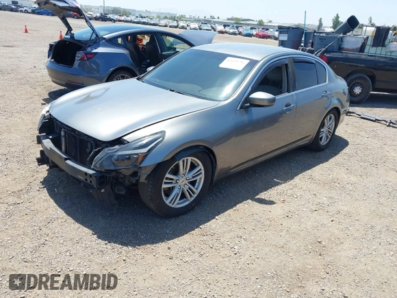 2011 Infiniti G25 with VIN JN1DV6AP3BM604349, listed as a IAAI auction lot 42539796 with 157,621 mi miles and . Bid and sale history available at DreamBid. Image 2.